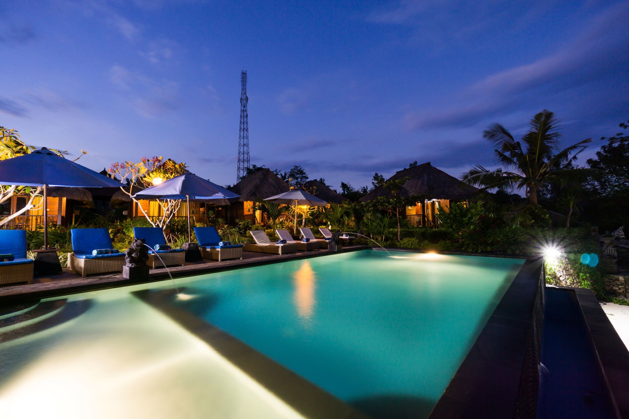 Laguna Reef Huts Nusa Lembongan Exterior photo