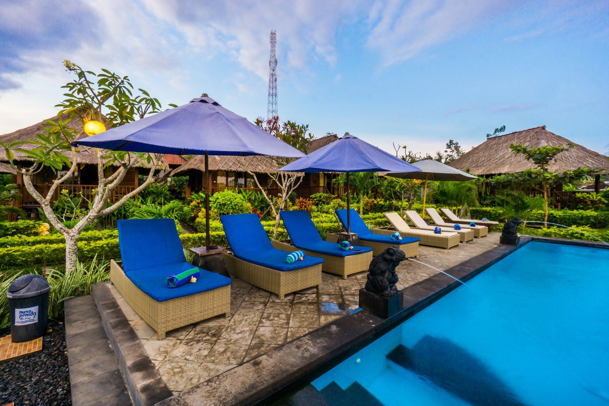 Laguna Reef Huts Nusa Lembongan Exterior photo